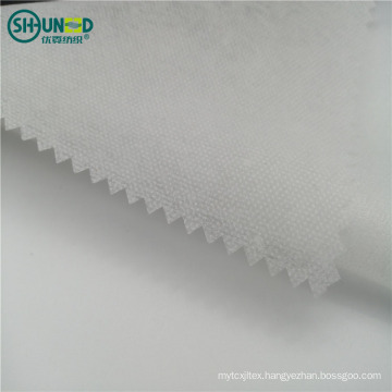 Newest 100% polyester high quality non-woven fusing fabric  interlining